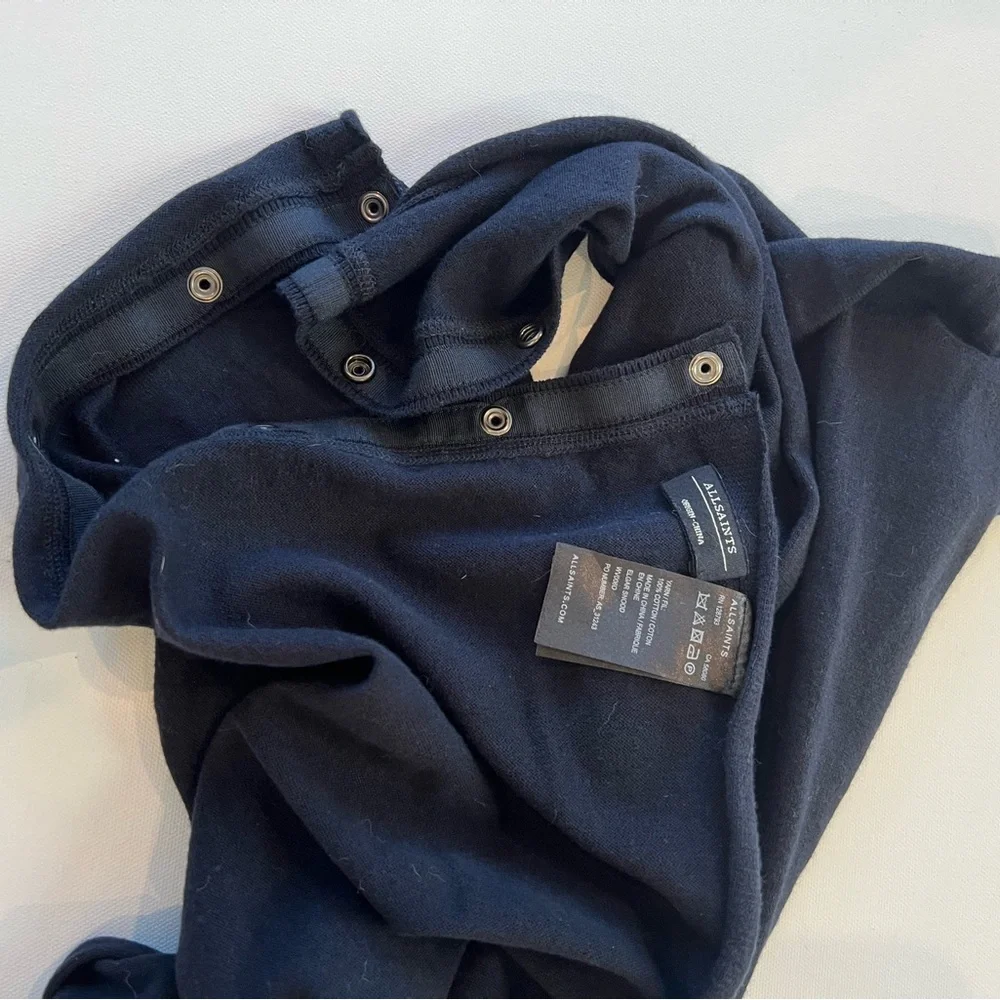 All Saints Infinity Scarf with Button Accents - Picture 5 of 10